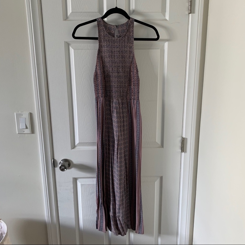 Urban Outfitters Apron Neck Midi Dress